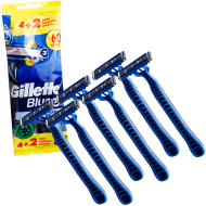 Aparat de ras, unica folosinta, Gillette Blue 3 Smooth, cu 3 lame, 6 buc